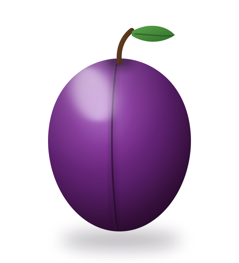 A plum.